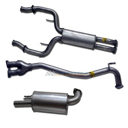 HOLDEN COMMODORE VE V6 3.6LT OMEGA UTE 2.5" EXHAUST SYSTEM Zetti