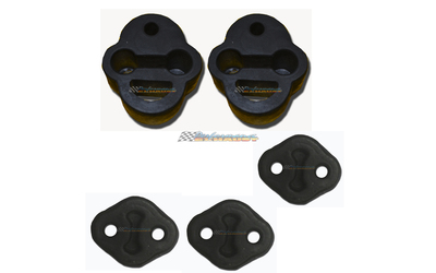 FORD FAIRLANE BA BF 6CYL EXHAUST HANGER RUBBER MOUNTS KIT