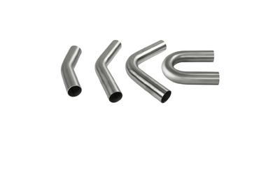 Mandrel Bend 1 1/2" (38mm) - 30 to 180 Degree - 304 STAINLESS Brushed