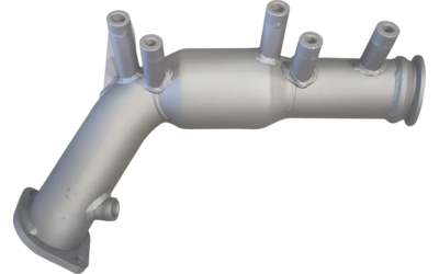 Replacement DPF Pipe with Cat - Toyota Hilux GUN126 2.8L TD