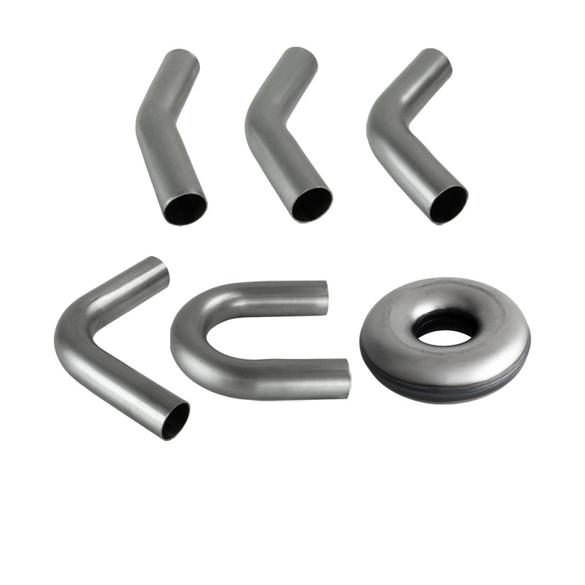 Stainless Steel Manifold Pipe Exhaust Manifold 90 Degree 44mm 1.75 Outer  Diameter : : Automotive