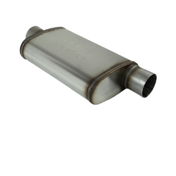 Universal Muffler 3" Offset/Centre - 9" x 4" x 14" Long OVAL - Megaflow