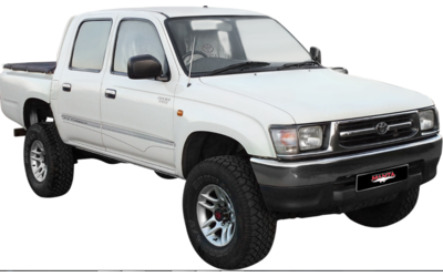 Toyota Hilux 1KZTE Turbo back system