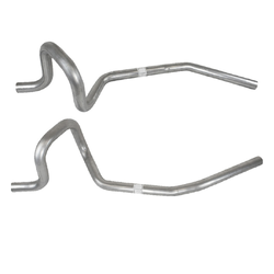 2.25" Tailpipes - Holden HQ HJ HX HZ V8 Sedan & Monaro - 1 Pair