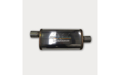 Magnaflow Stainless Muffler 2.25" O/C 16" long 8 x 5 oval megaflow