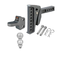 TOWBALL MOUNT - Rebellion XD ShockDrop Ball Mount 50mm Towball Kit