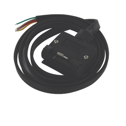 Trailer Socket - 7 Pin FLAT with 1.5m Long Cable