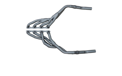 Ford Mustang 64-66 V8 289-302 Windsor - 1 1/2" Header Extractor