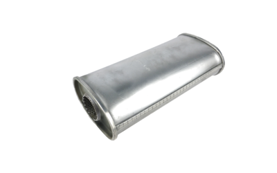 Universal Muffler 2.25" Centre/Centre - 5" x 3" x 14" Long OVAL - Megaflow