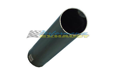 2" Angle Cut 12" Long Polished Chrome Exhaust Tip