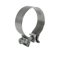 2.5" (63mm) Exhaust Pipe Clamp - Accuseal Single Bolt 