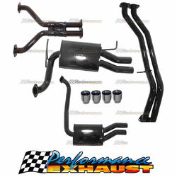 FORD FALCON FPV BA BF GT SEDAN 5.4LT PACEMAKER 2.5" QUAD STAINLESS EXHAUST 