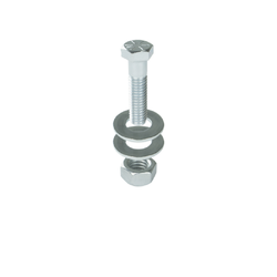 Bolt & Nut Kit M8 x 1.25 (Fine) Thread, 40mm - Cone Lock Nut inc 2x Washers 