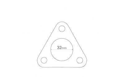 Gasket Flange to suit BMW 3, 7, 8 (01/1986 - 01/1988