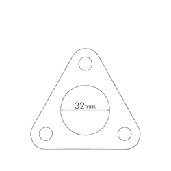 Gasket Flange to suit BMW 3, 7, 8 (01/1986 - 01/1988