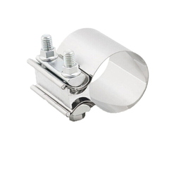 2.25" (57mm) Exhaust Pipe BUTT Clamp - Wide Band Easy Seal
