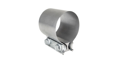 4.5" (114mm) Exhaust Pipe BUTT Clamp - Wide Band Easy Seal 