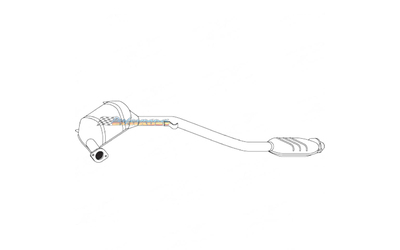 SUBARU FORESTER SG 2.0LT WAGON 2002-2005 STANDARD EXHAUST CAT CONVERTER
