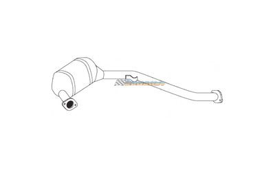 Subaru Forester SF & Impreza GC 2.0L Replacement Exhaust Cat Converter