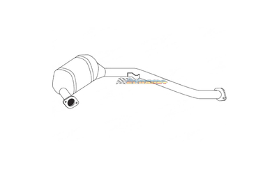 SUBARU FORESTER SG 2.5LT WAGON 2002-2005 STANDARD EXHAUST CAT CONVERTER