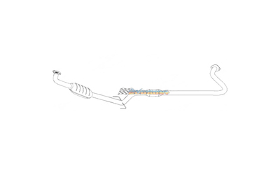 TOYOTA ECHO NCP90 1.3LT 1999-2005 STANDARD EXHAUST CAT CONVERTER & RESO