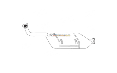 AUDI A6 4A C4 2.6LT V6 1994-1997 RIGHT STANDARD EXHAUST CAT CONVERTER