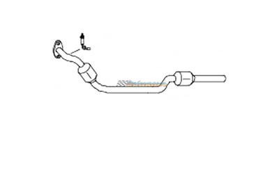 MERCEDES BENZ ML430 W163 4.3LT V8 1999-2001 RIGHT STANDARD EXHAUST CAT CONVERTER