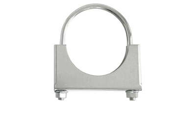 5 1/8" (130mm) Exhaust U BOLT Clamp - Suits Expanded 5" Pipe (inside diameter)