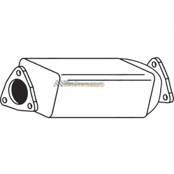 CATALYTIC CONVERTER Holden Captiva CG 3.2L V6 24V (2006-11)
