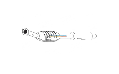 MAZDA 6 GG GY 2.3LT 2002-2007 STANDARD EXHAUST CAT CONVERTER