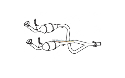 LANDROVER RANGE ROVER LP 4.0LT 4.6LT V8 1996-2001 STANDARD EXHAUST CAT CONVERTER