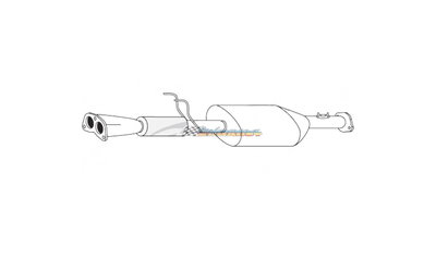TOYOTA TARAGO TCR1 TCR2 2.4LT 1990-1994 STANDARD EXHAUST CAT CONVERTER