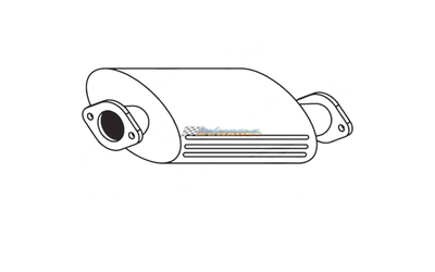 NISSAN PULSAR N15 1.6LT 1995-2000 STANDARD EXHAUST CAT CONVERTER