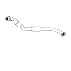 Replacement Cat Converter RHS - Holden Commodore VZ 3.6L Sedan Wagon 190kw
