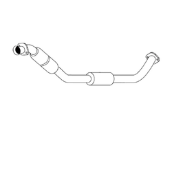 Replacement Cat Converter LHS - Holden Commodore VZ 3.6L Sedan Wagon 190kw
