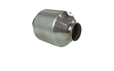 Universal Cat Converter - 2" 400 Cell (CPSI) x 5" ROUND - Ceramic with O2