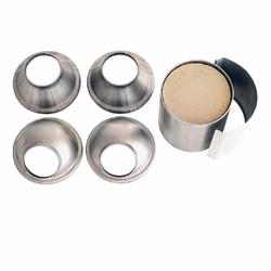 Universal Cat Converter Kit - 400 Cell x 4.5" ROUND x 6" Long Mantle - Ceramic