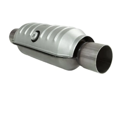 Universal Cat Converter - 2.5" 400 Cell (CPSI) ROUND - Ceramic with Centre O2