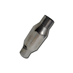 Universal Cat Converter - High Flow 3" 50 Cell (CPSI) BULLET - Metallic