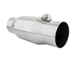 Universal Cat Converter - High Flow 3" 200 Cell (CPSI) BULLET - Metallic