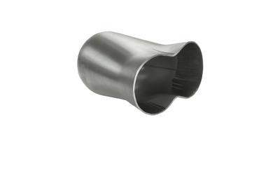 Collector Cone (2 into 1) - 2 x 2" to 2 1/2" Outlet 304 STAINLESS - CC208SS