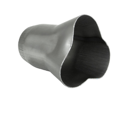 Collector Cone (3 into 1) - 3 x 1 5/8" to 2" Outlet MILD STEEL - CC304