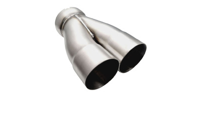 Merge Collector (2 into 1) - 2 x 2 1/2" to 2 1/2" Outlet 304 STAINLESS 