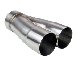 Merge Collector (2 into 1) - 2 x 2 1/2" to 3" Outlet 304 STAINLESS 
