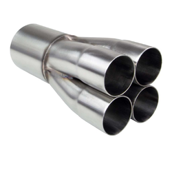 Merge Collector (4 into 1) - 4 x 2" to 3 1/2" Outlet 304 STAINLESS 