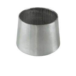Reducer Cone TAPERED - 3" (76mm) to 2.5" (63mm) x 55mm Long - Aluminium Alloy