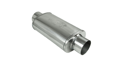 Universal Muffler 4" Centre/Centre - 8" x 5" x 14" Long OVAL - Megaflow