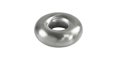 3.5" INCH 89MM STAINLESS STEEL 360 DEGREE DONUT MANDREL BEND EXHAUST PIPE