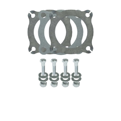 Exhaust Flange Plate KIT - 2.25" (57mm) 4 BOLT - BHS 60mm