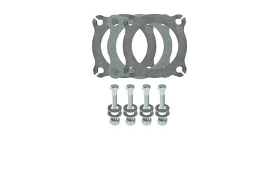 Exhaust Flange Plate KIT - 2.5" (63mm) 4 BOLT - BHS 58-65mm